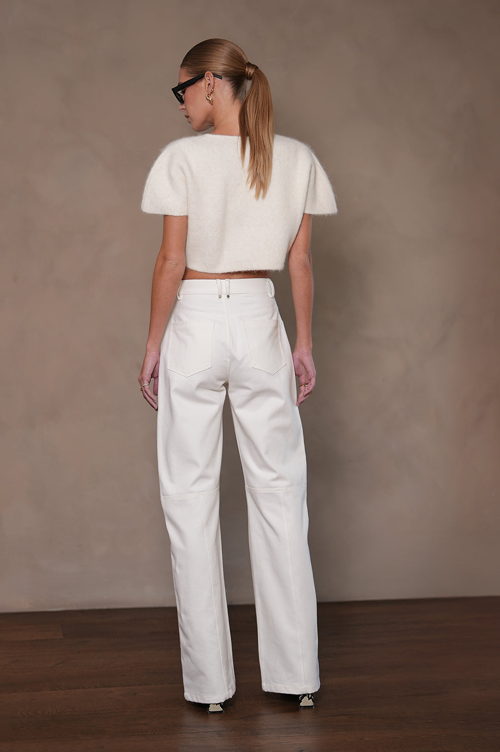 Eloise Sweater - Ivory Tops Parentezi