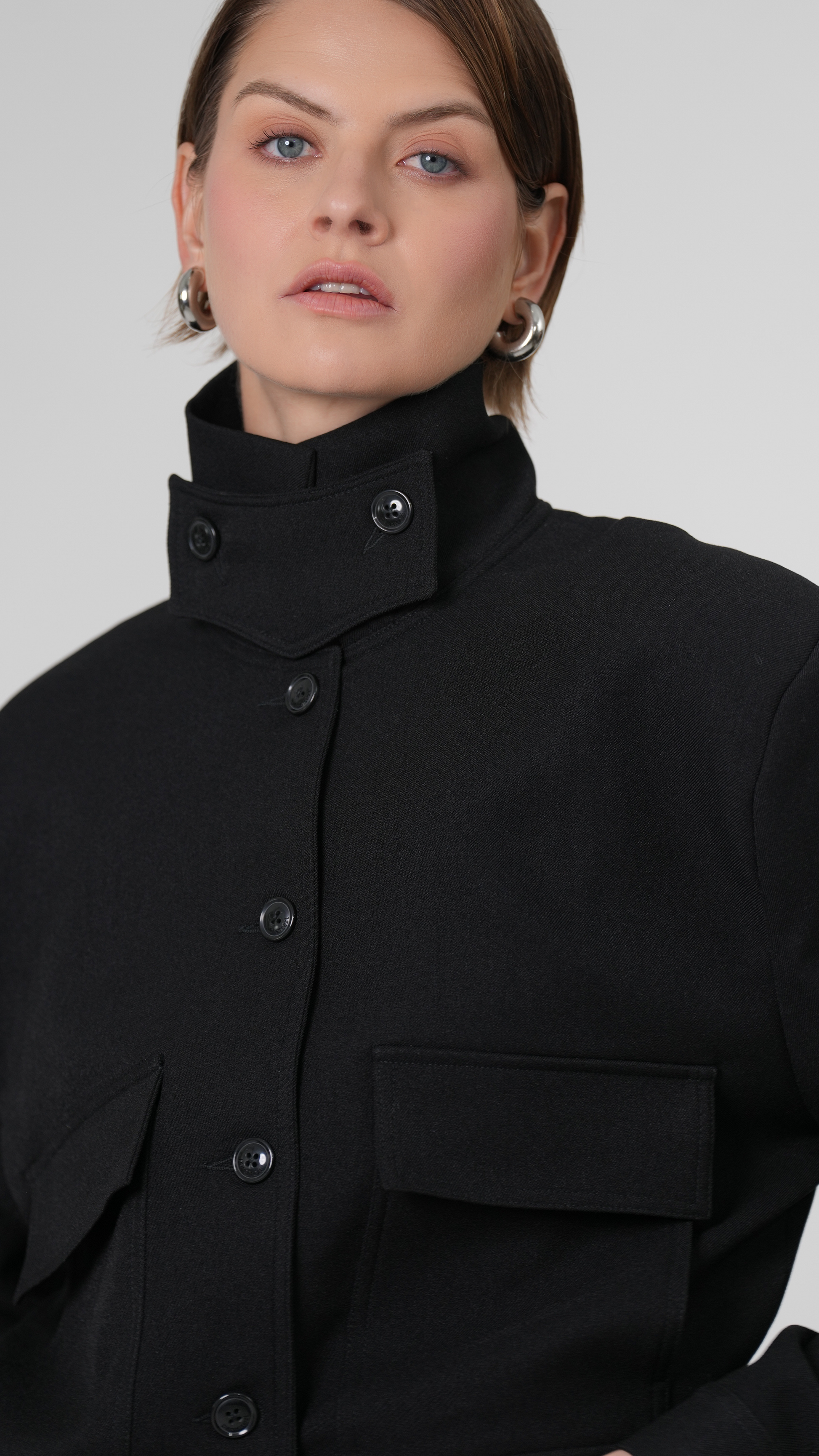 Phoebe Bomber Jacket - Black Blazer Parentezi