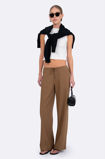 Odin Trousers - Camel BOTTOMS Parentezi
