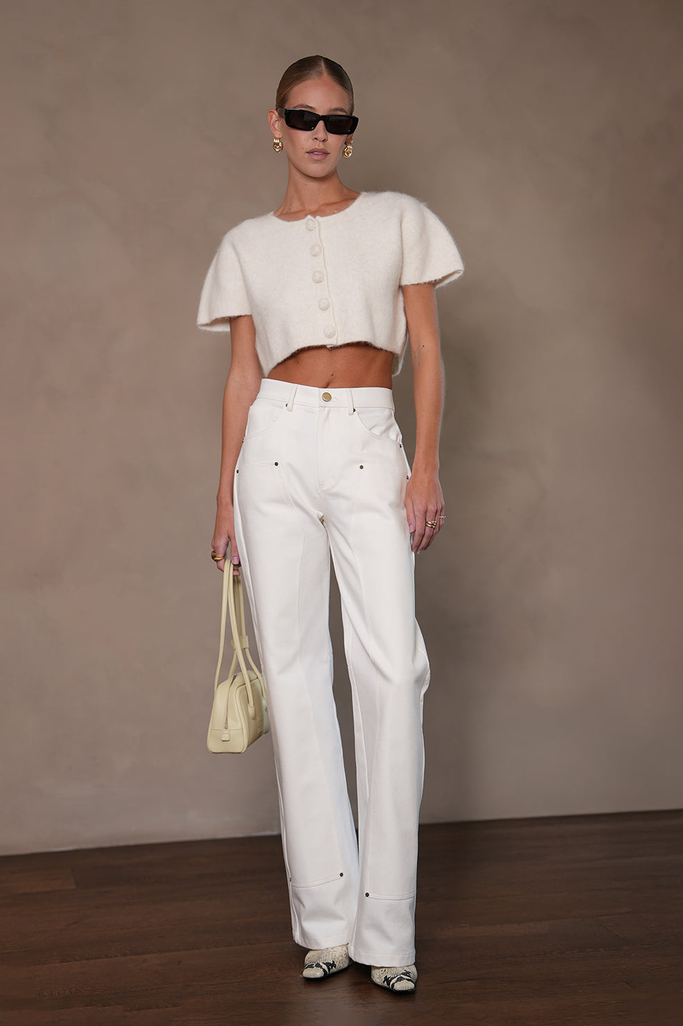 Eloise Sweater - Ivory Tops Parentezi