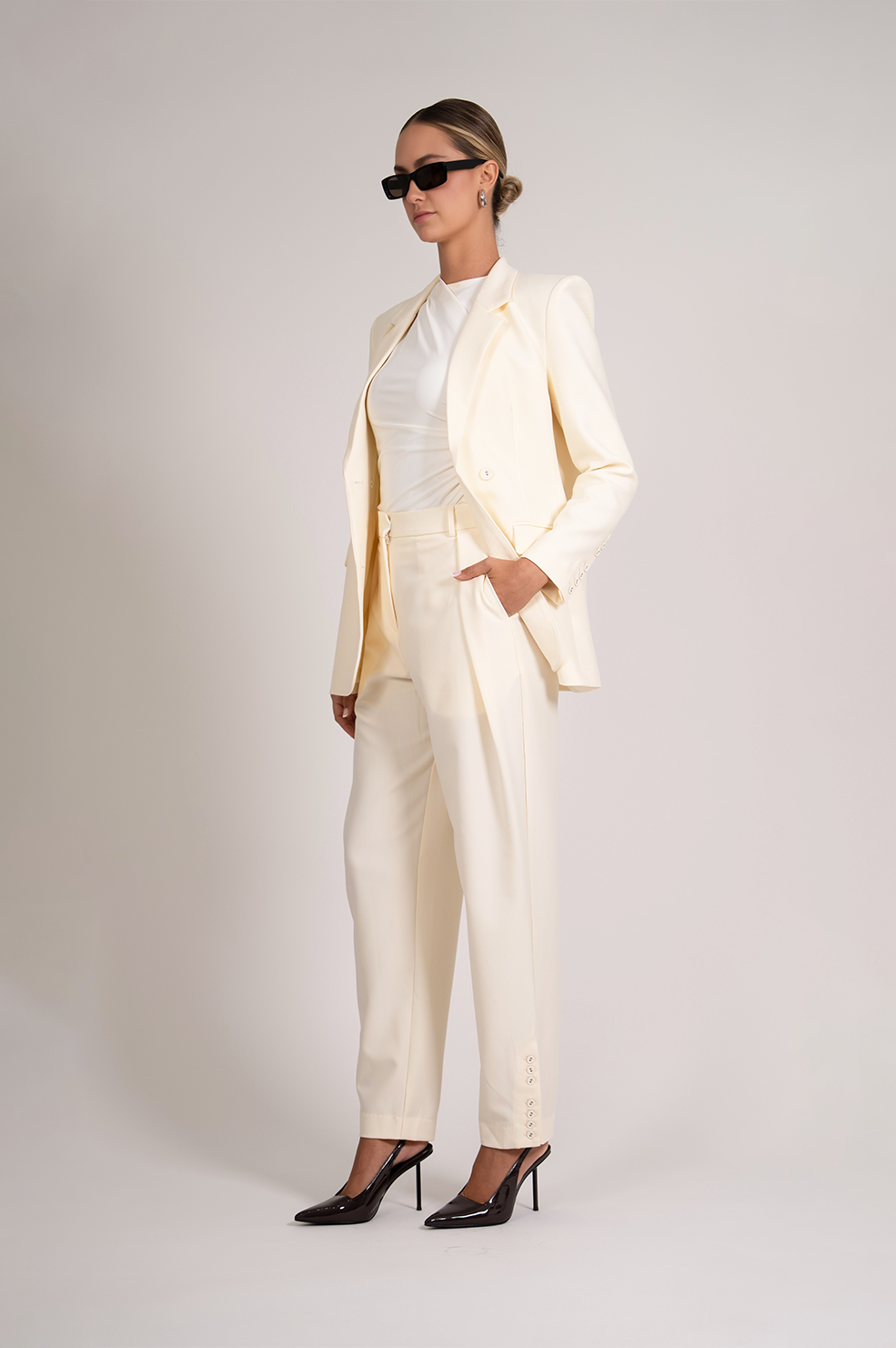 Monroe Blazer - Vanilla Parentezi