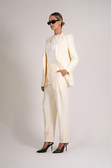 Monroe Blazer - Vanilla BOTTOMS Parentezi