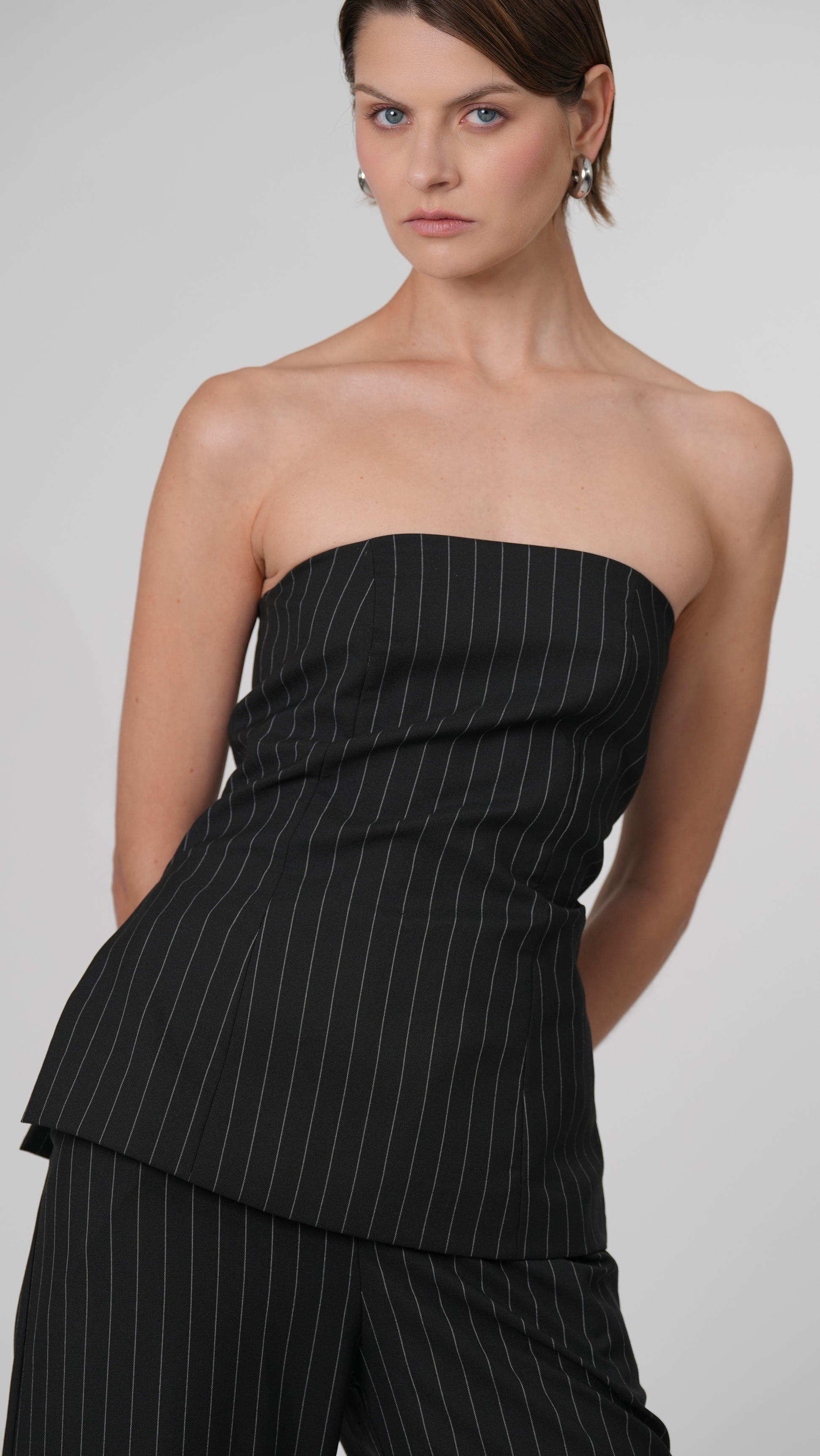 Ayle Bustier - stripes Tops Parentezi