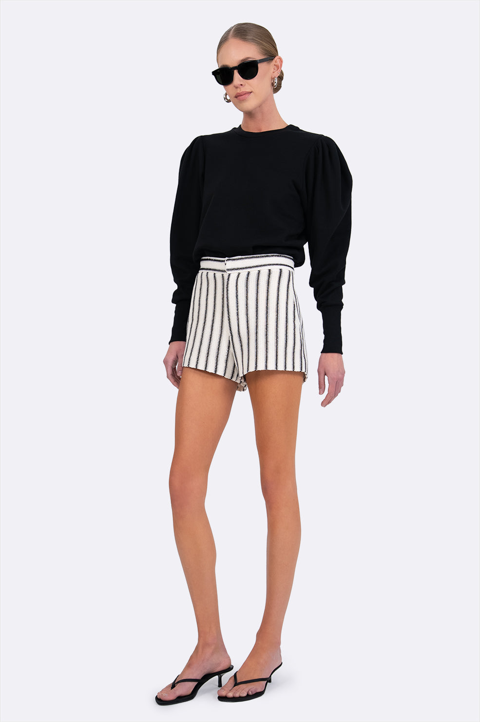 Maia Sweater - Black Tops Parentezi