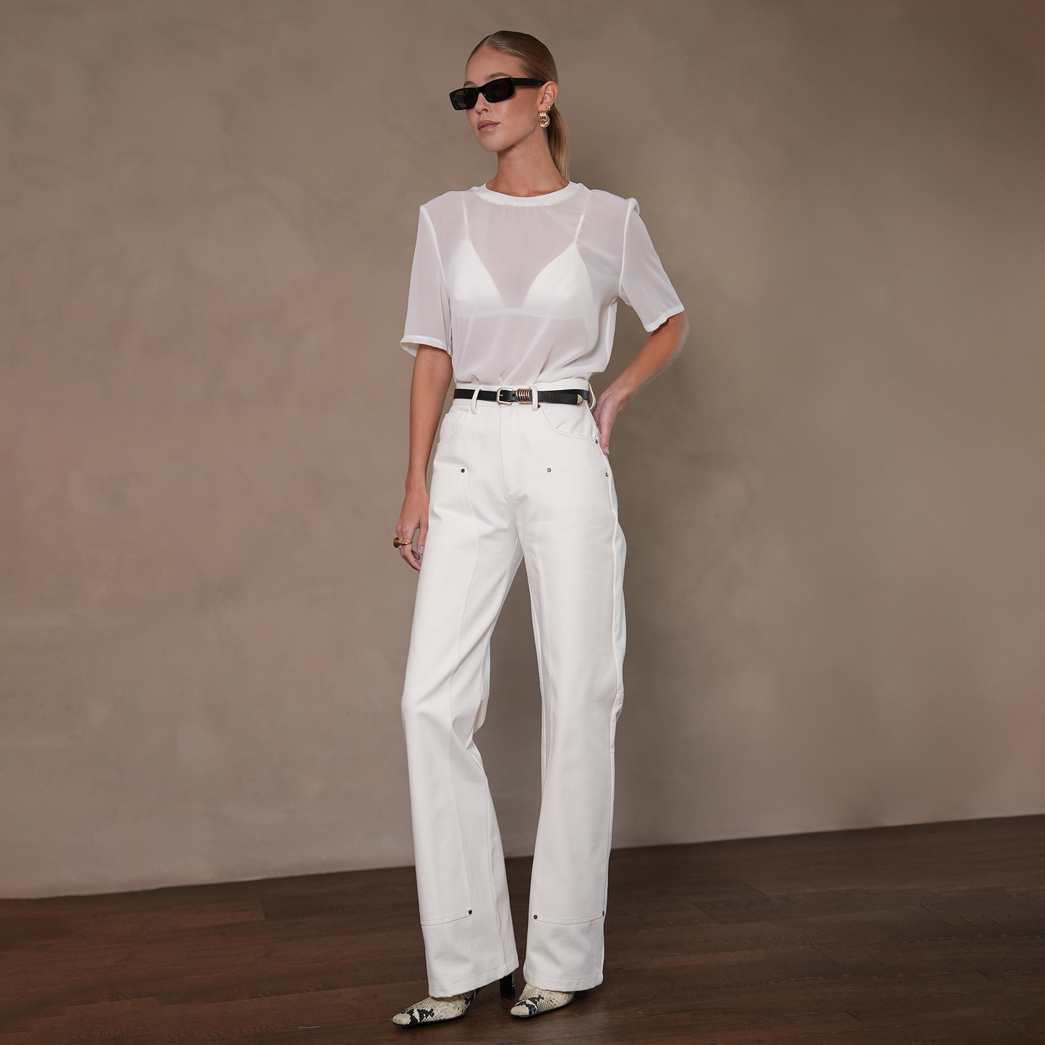 Lara Denim Pants