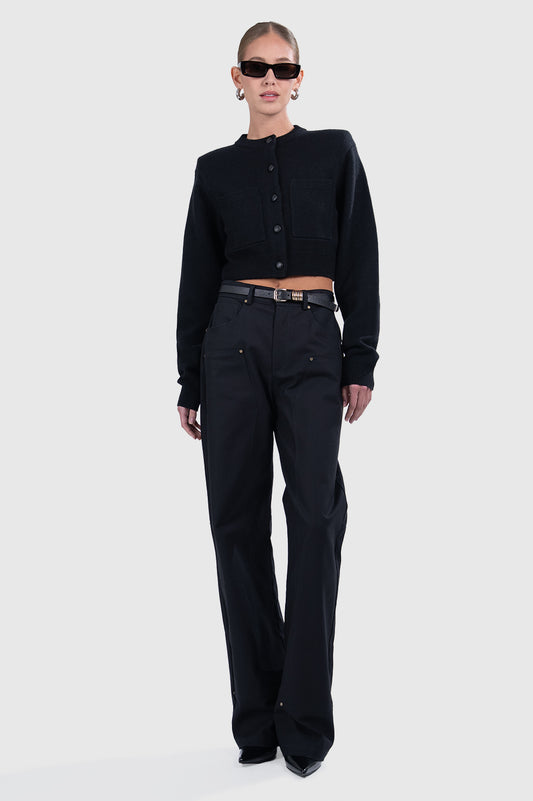 Antonella Cardigan - Black Sweaters Parentezi
