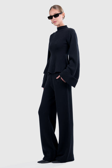 Beatrice Pants - Black BOTTOMS Parentezi Black XS