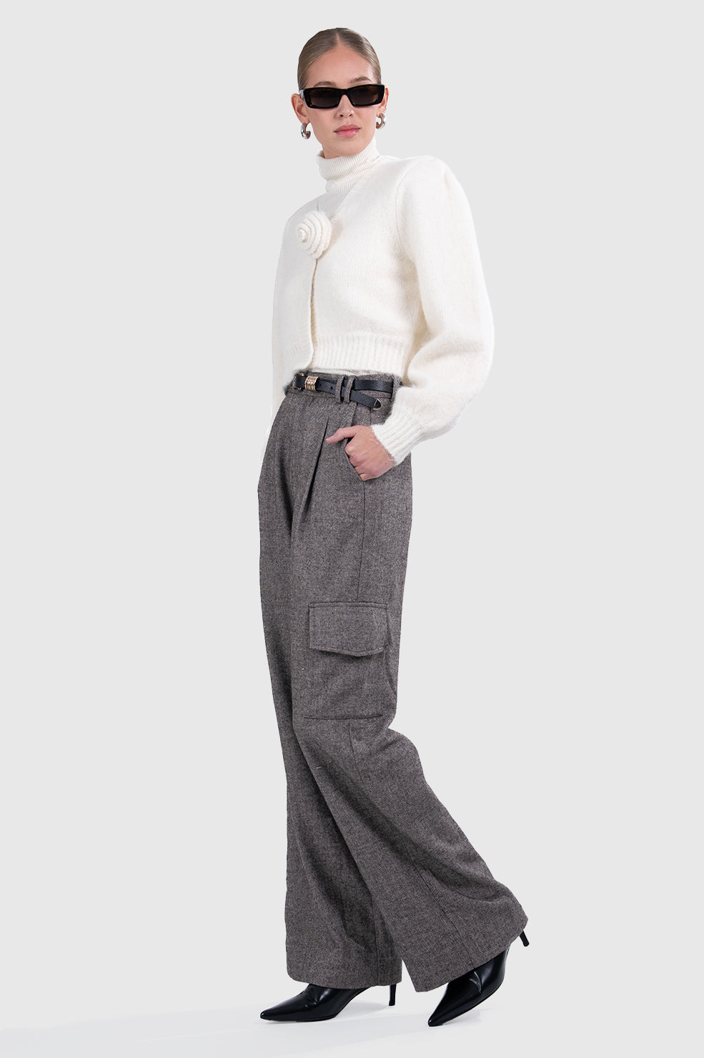 Violette Sweater - Ivory Tops Parentezi