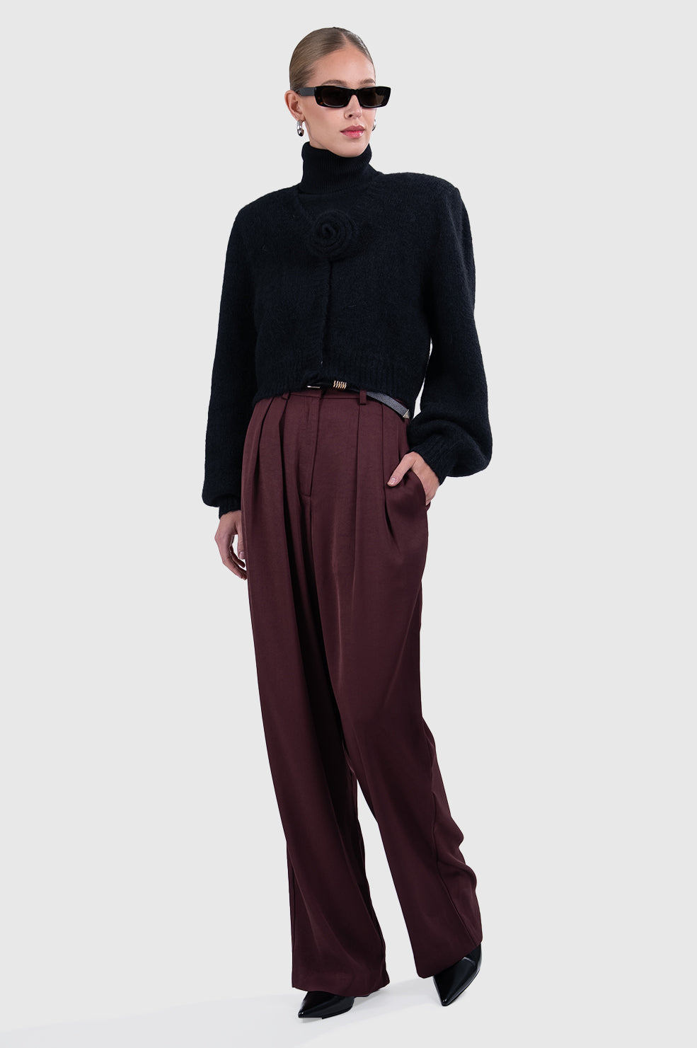 Sabrina Trousers - Plum Pants Parentezi