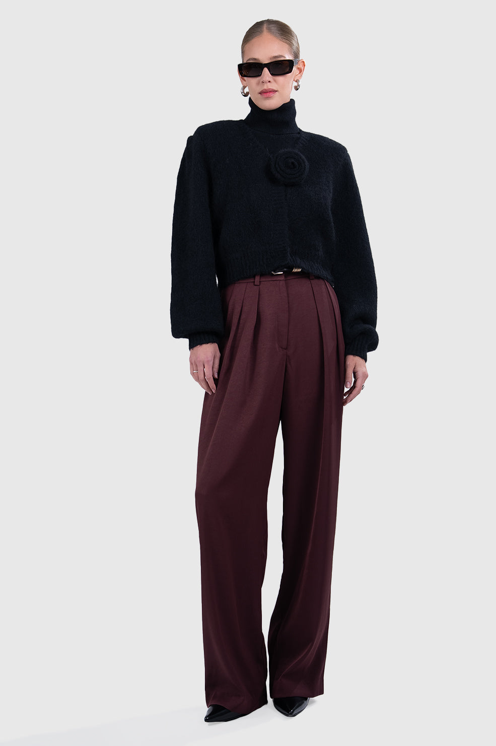 Sabrina Trousers - Plum Pants Parentezi