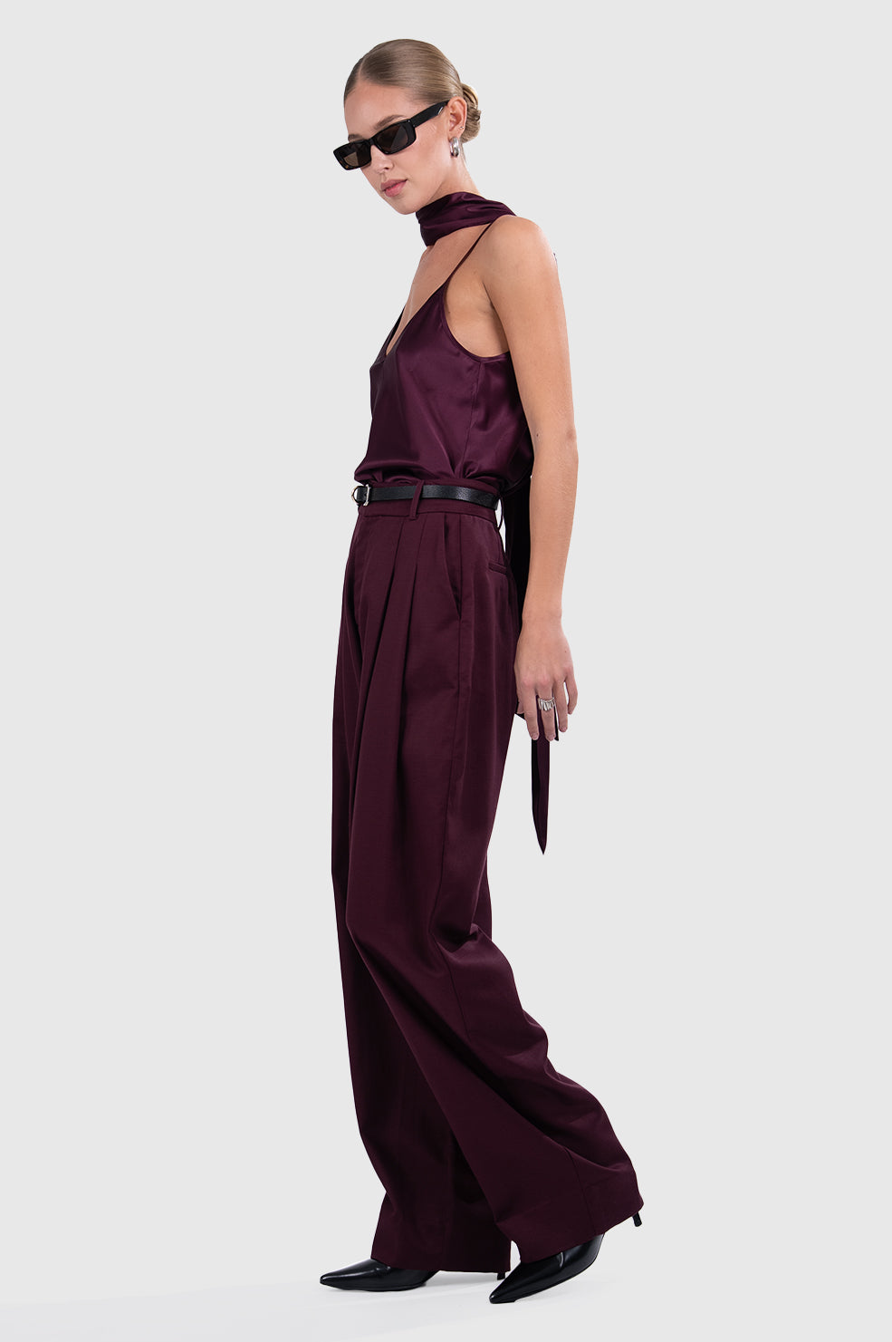 Sabrina Trousers - Plum Pants Parentezi