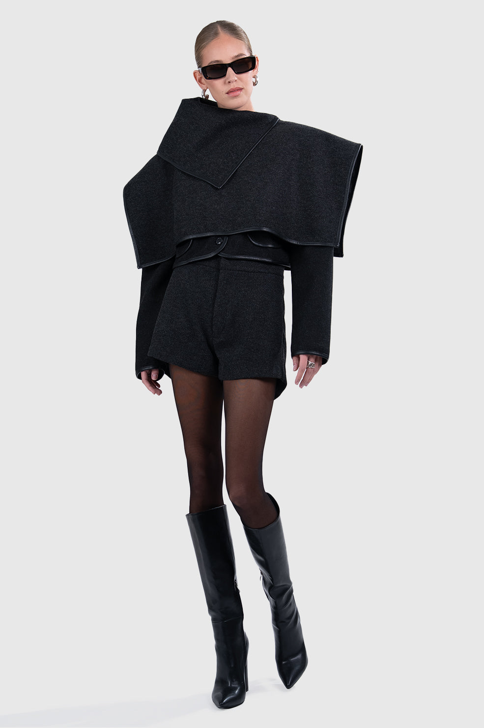 Lea Cape Jacket Blazer Parentezi