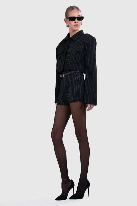 Camille Mini Short - Stripe