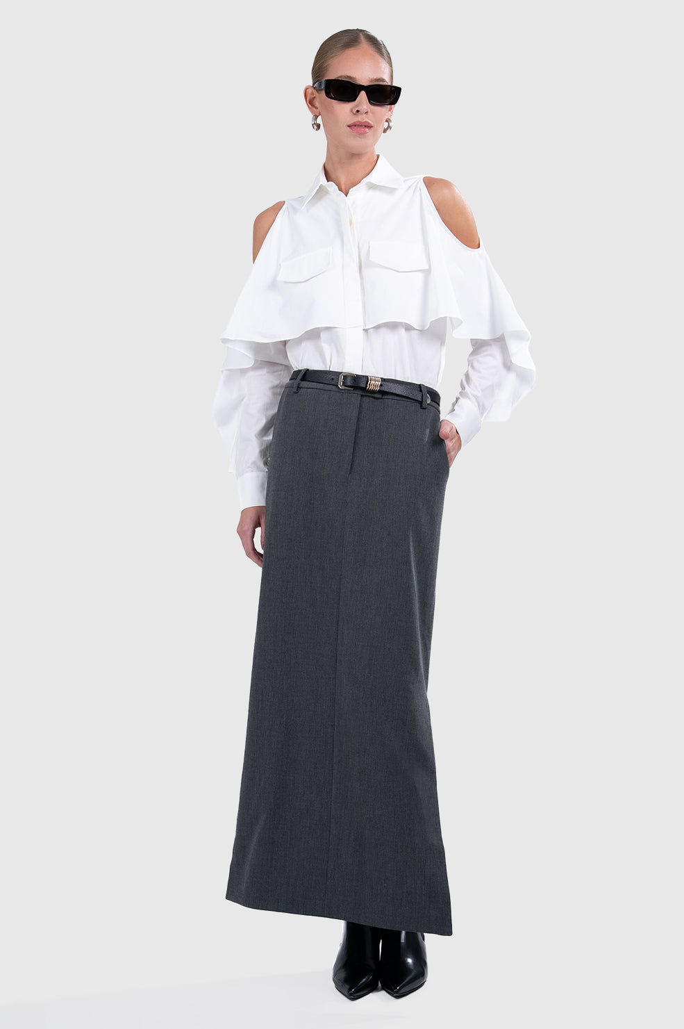 Martina Shirt - White Tops Parentezi White XS