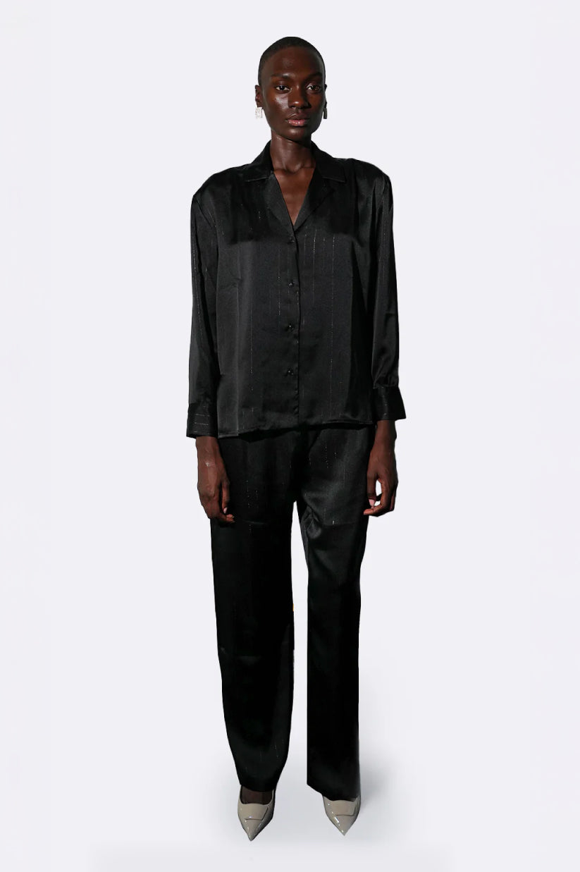 Kaia Top - Black Tops Parentezi