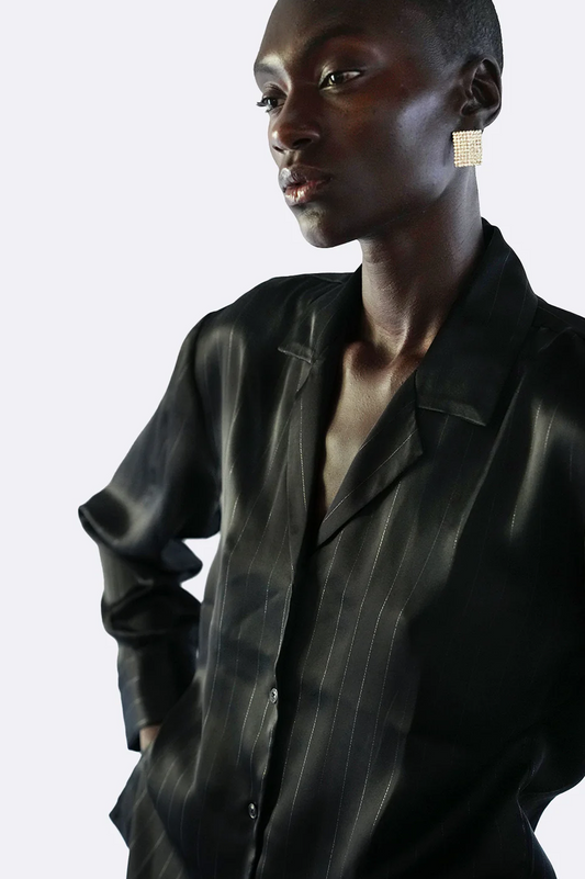 Kaia Top - Black Tops Parentezi