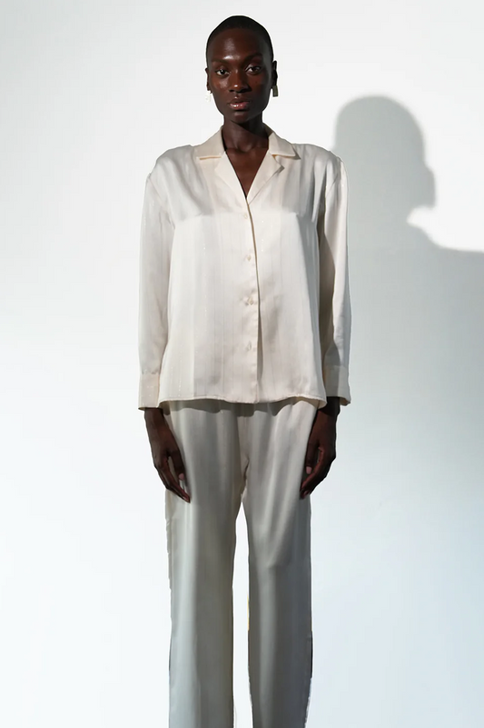 Kaia Top - Ivory Tops Parentezi