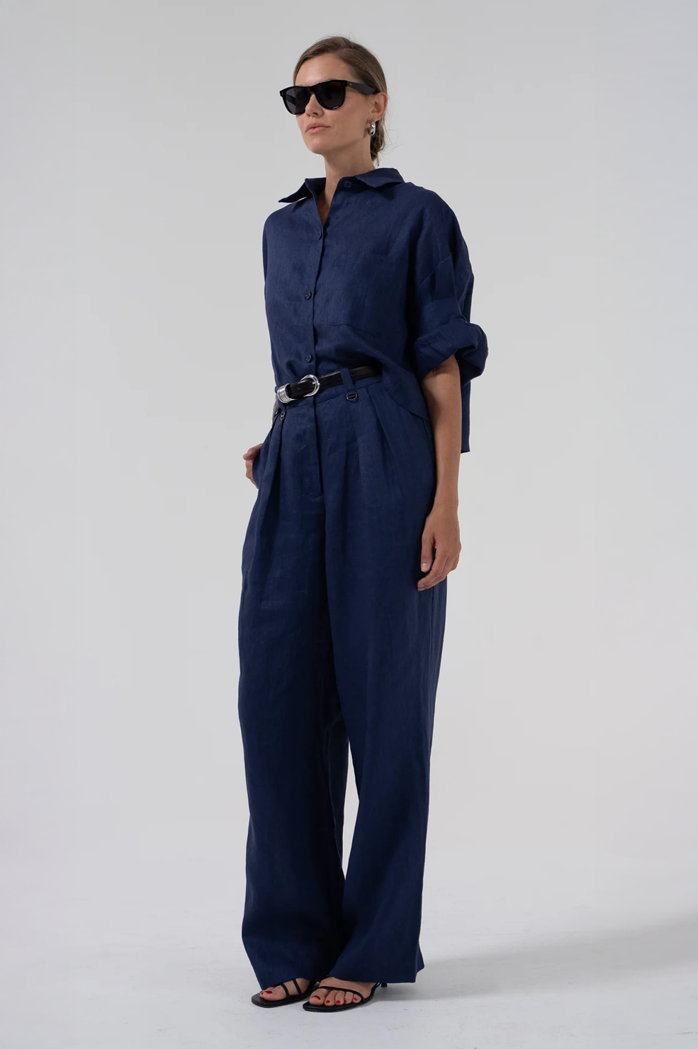 Romy Pants - Denim BOTTOMS Parentezi