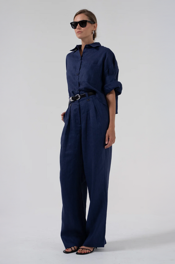 Romy Pants - Denim BOTTOMS Parentezi