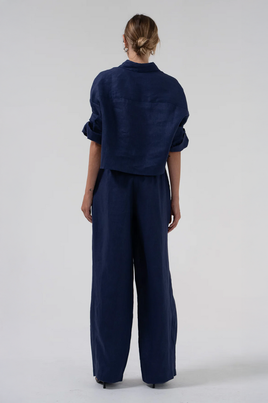 Romy Pants - Denim BOTTOMS Parentezi