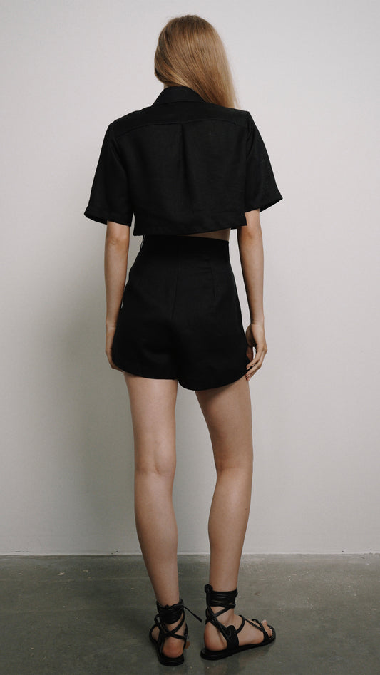 ELIZA SHORTS - BLACK