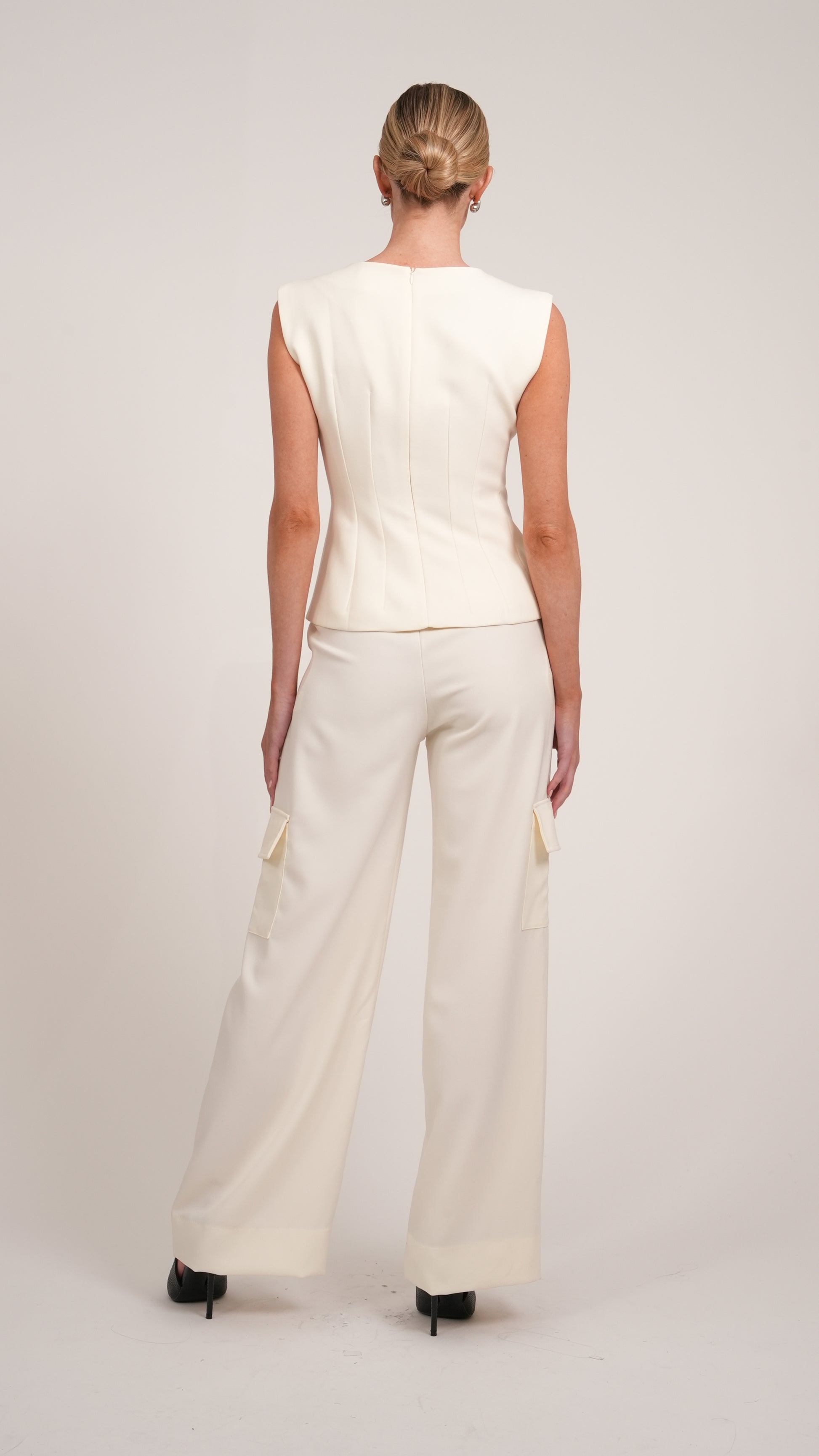 Amber top - Ivory Parentezi