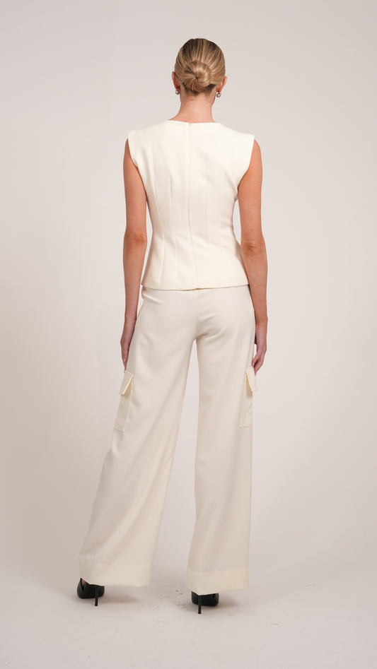 Amber top - Ivory