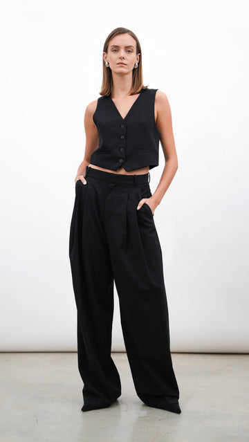 The CARTER TROUSERS - Black