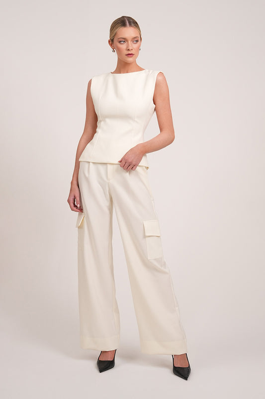 Amber top - Ivory