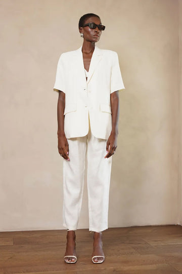 Dinah Trousers - Ivory Pants Parentezi