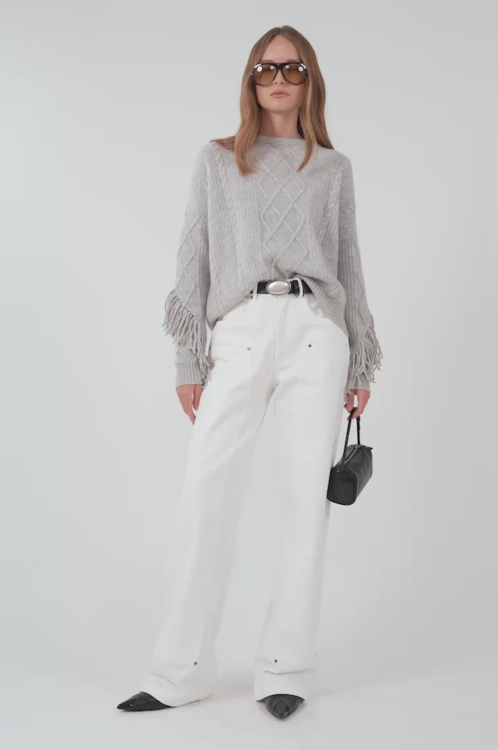 Zion Sweater - Grey Tops Parentezi
