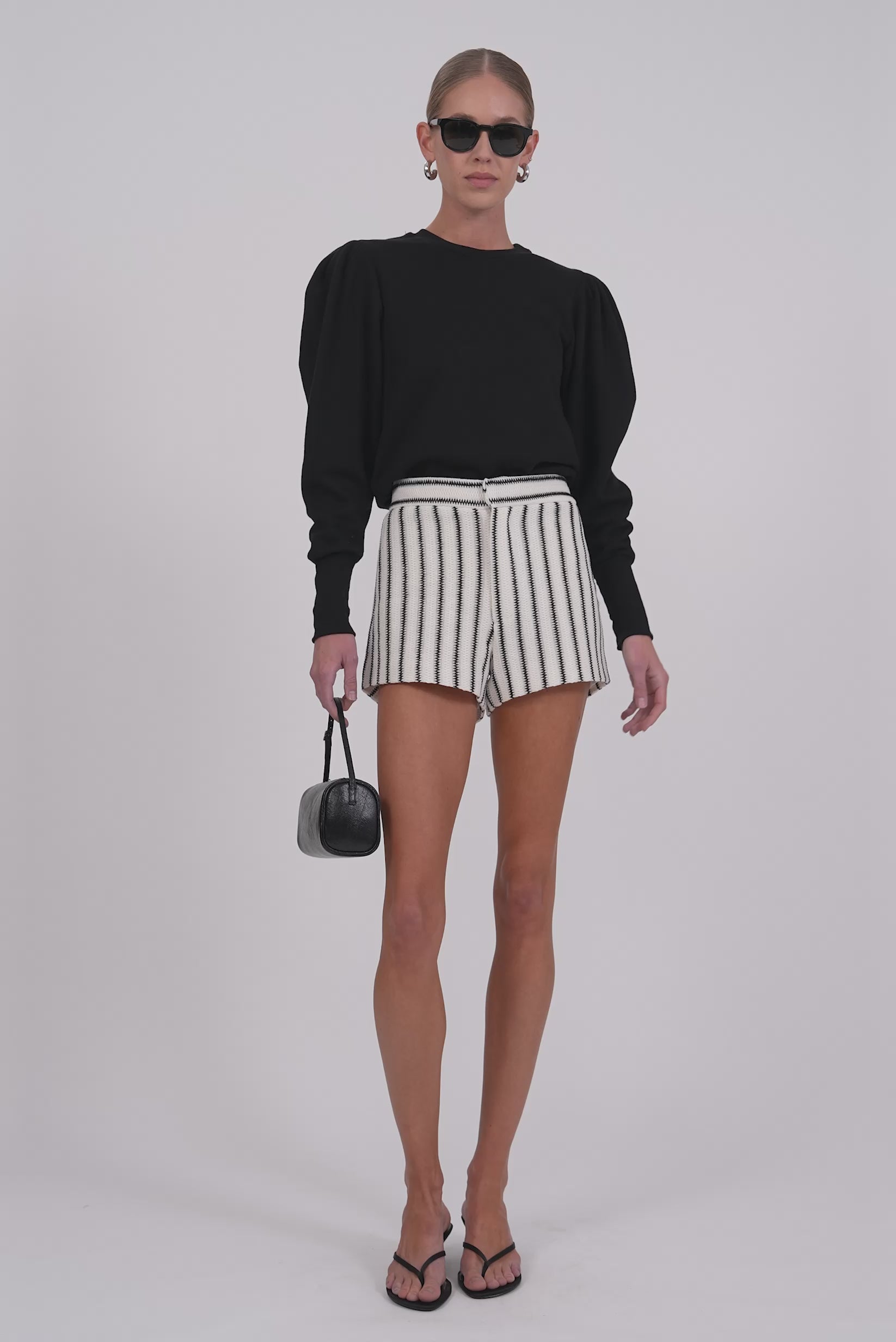 Maia Sweater - Black Tops Parentezi