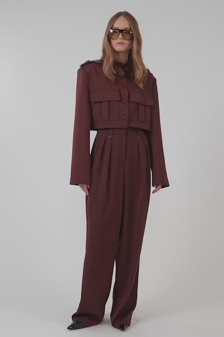 Patterson Pants - Plum Pants Parentezi