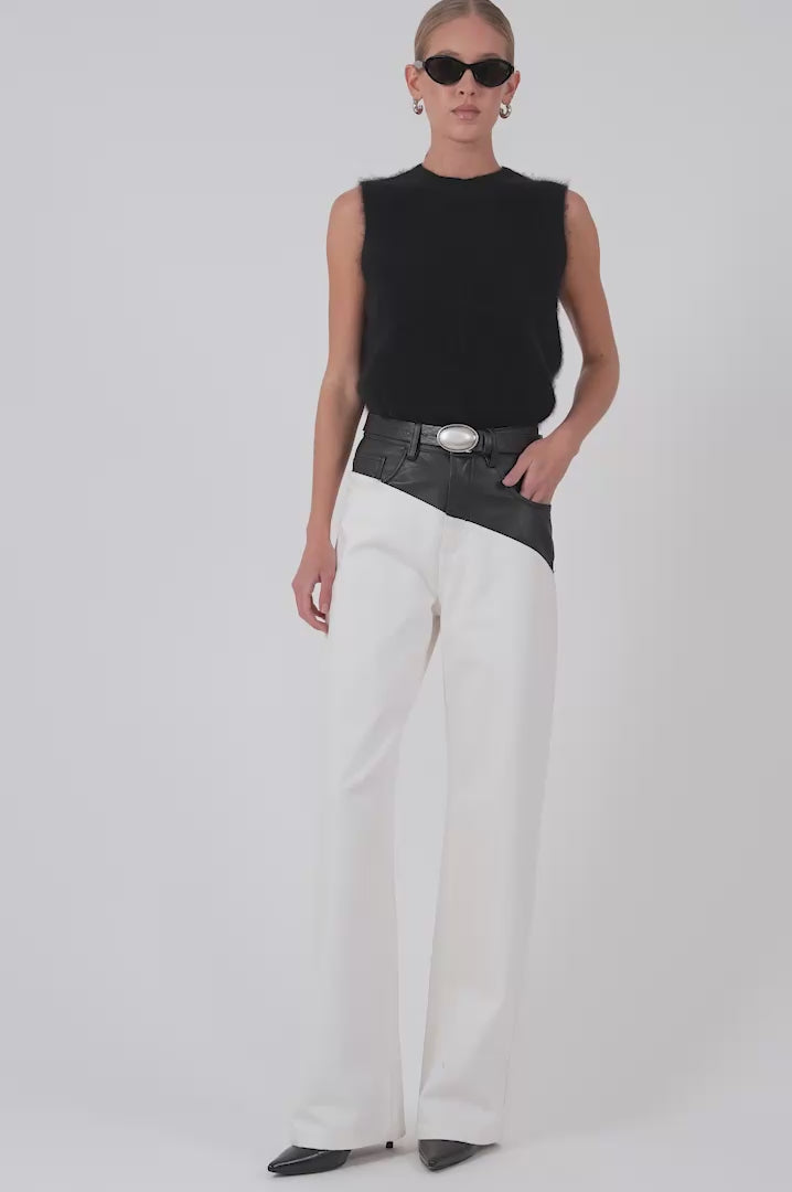 Sutton Cashmere Tank - Black Tops Parentezi