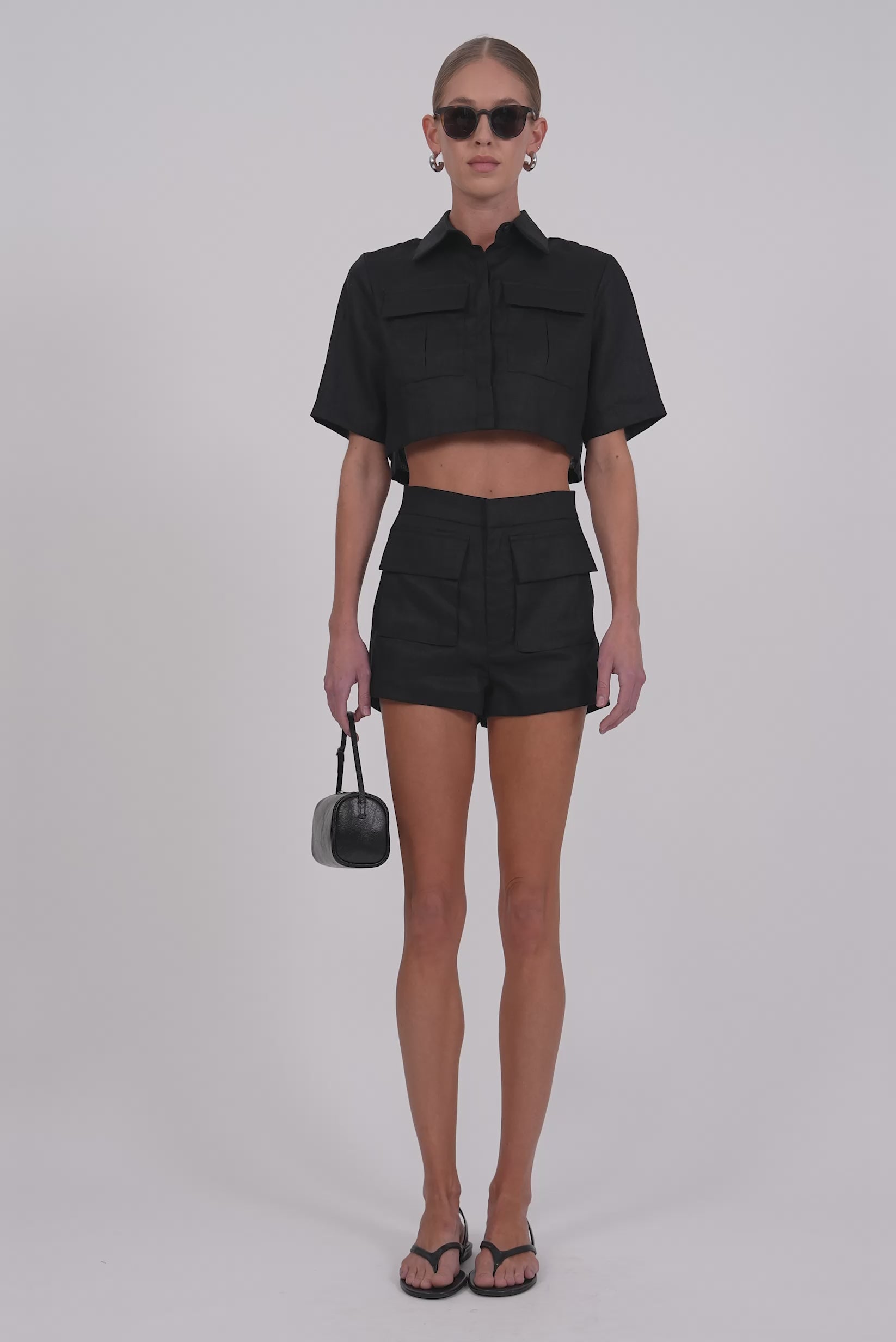 Hayley Shorts - Ivory BOTTOMS Parentezi