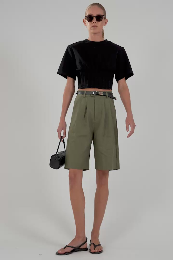 Carla Cullotes - Olive BOTTOMS Parentezi