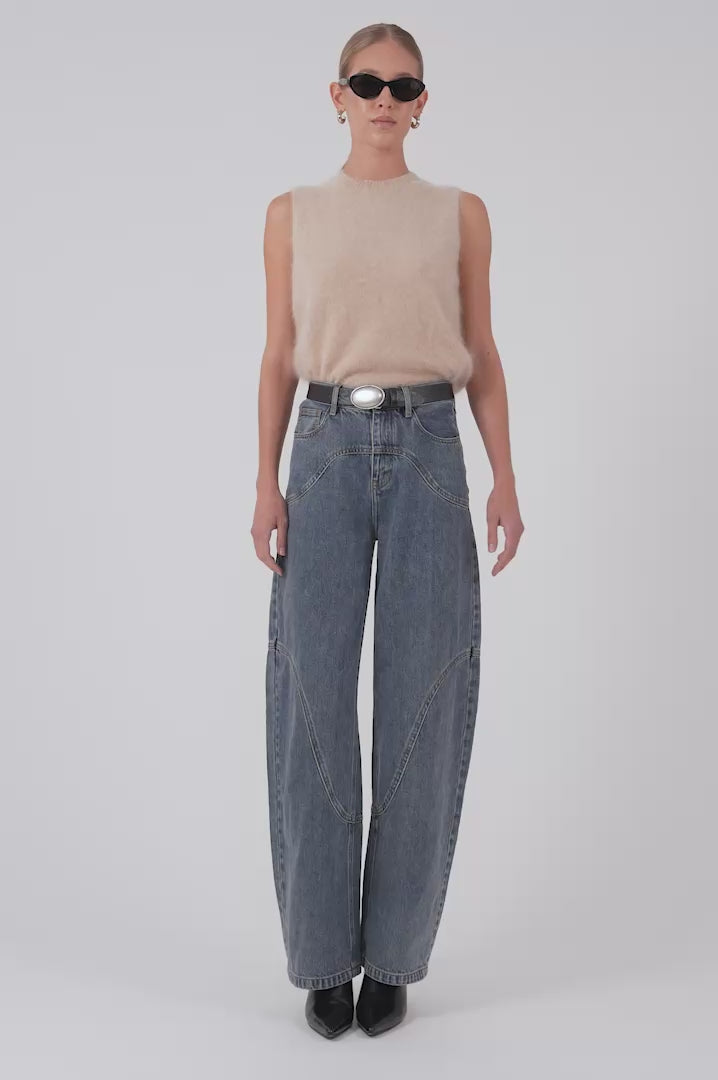 Wren Denim Pants BOTTOMS Parentezi