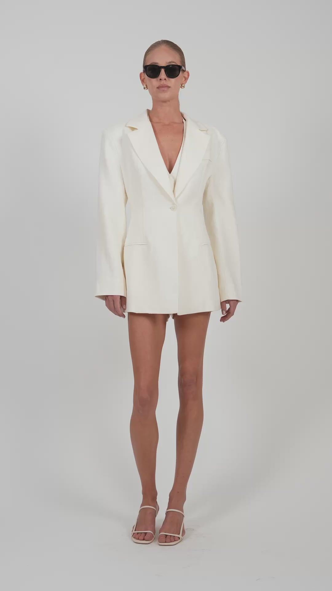 Coraline Blazer - Vanilla Blazer parentezi