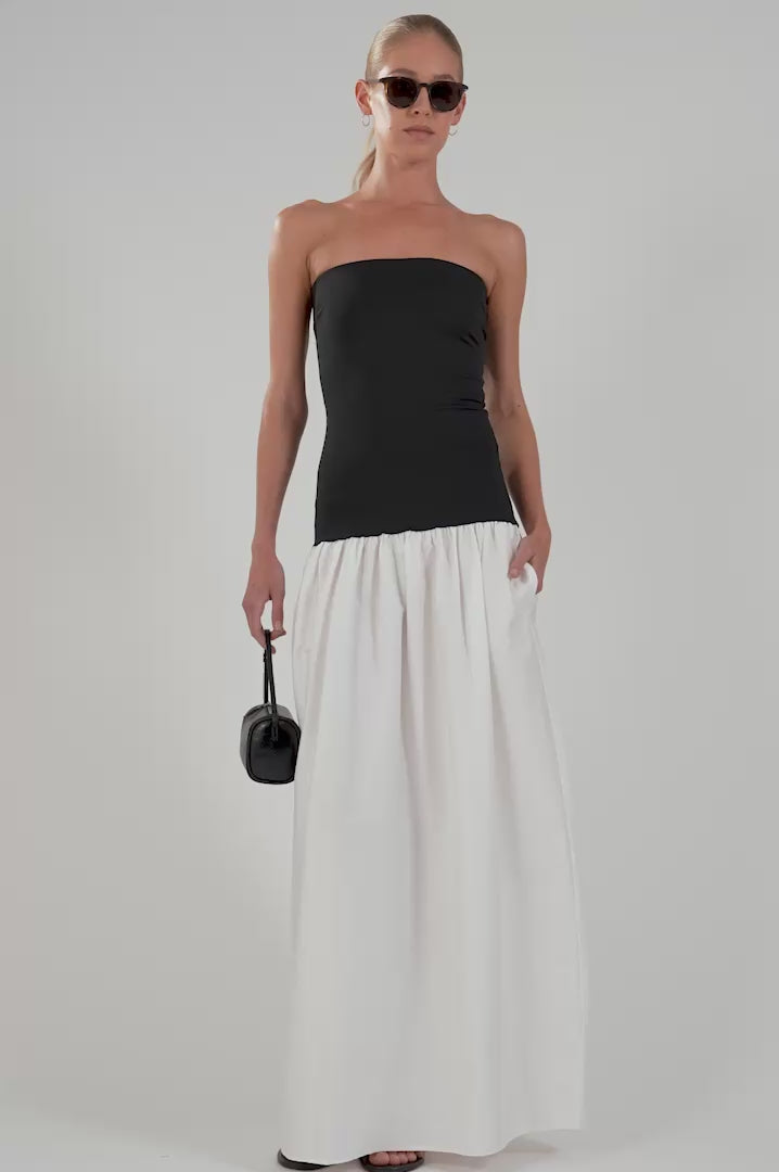 Arles Dress - Black & White Dress Parentezi