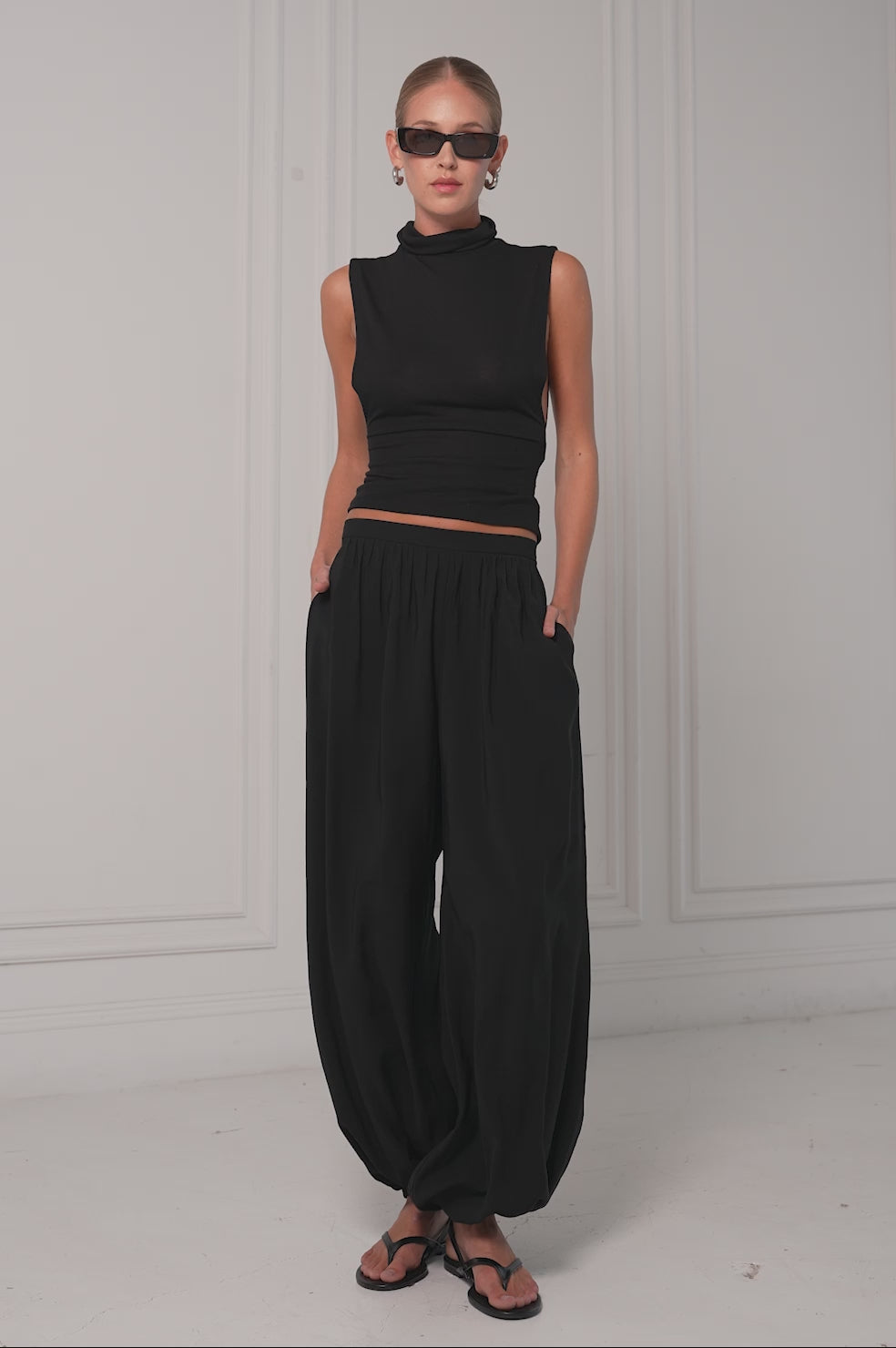 Sloan Pants - Black BOTTOMS Parentezi