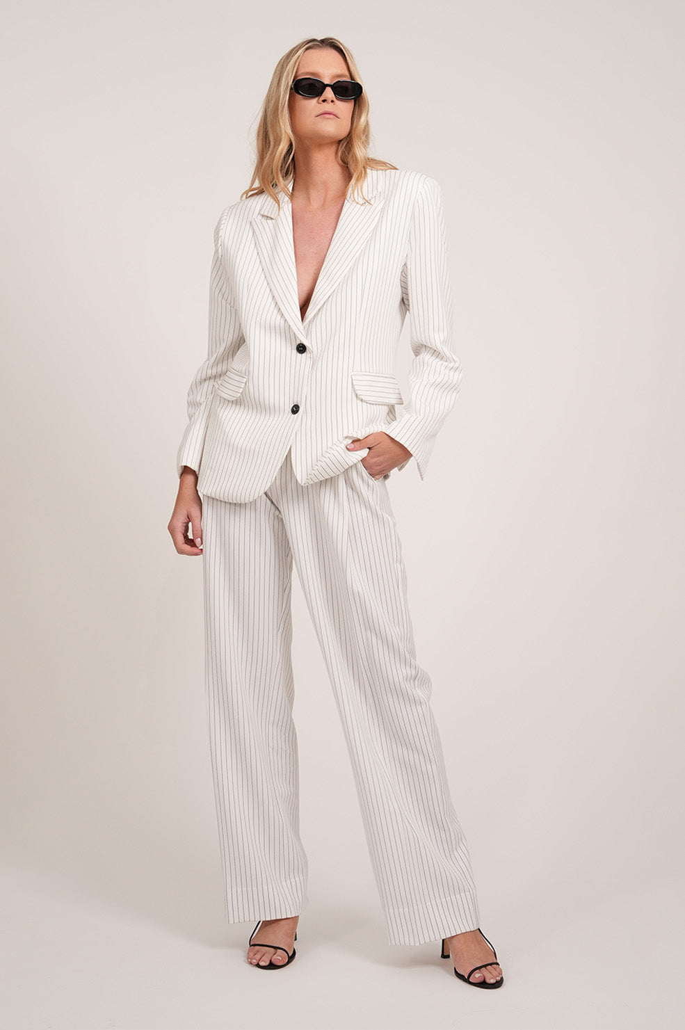 Marcus Pants - White Pants Parentezi